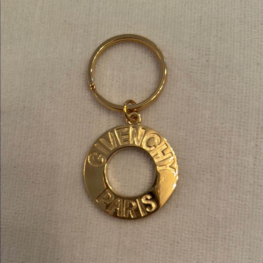 Givenchy Gold Keychain
